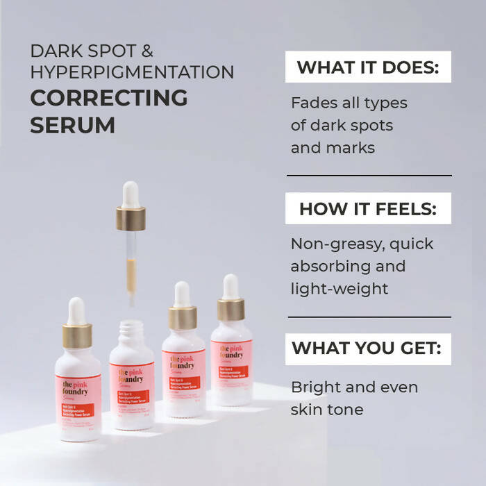 The Pink Foundry Dark Spot & Hyperpigmentation Correcting Power Serum  Grab2Buy The Pink Foundry Grab2Buy