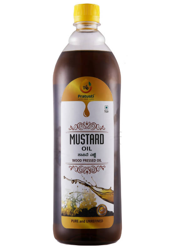 Pratusti Wood Pressed Mustard Oil 