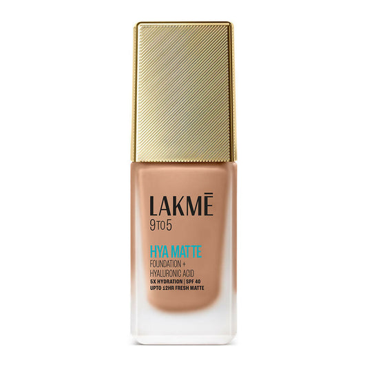 Lakme 9 To 5 Hya Matte Foundation + Hyaluronic Acid - Neutral Honey