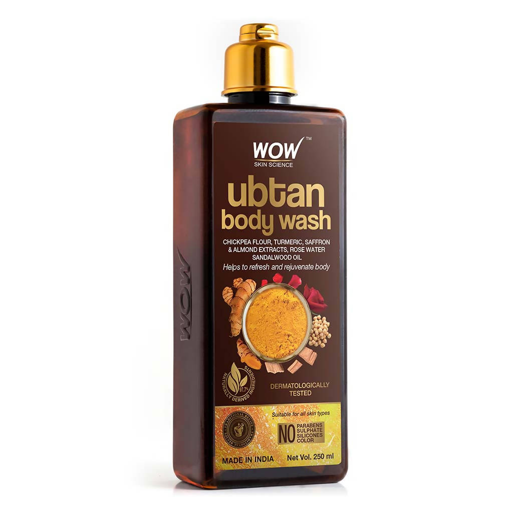 WOW Skin Science Ubtan & Ceramide Body Wash For Revives Dull Skin, Exfoliates and Softens  Grab2Buy Wow Skin Science Grab2Buy