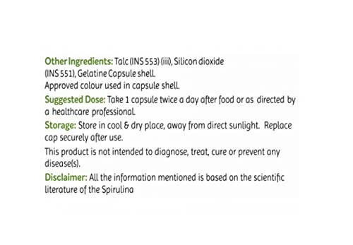 NLife Spirulina Capsules - Grab2buy