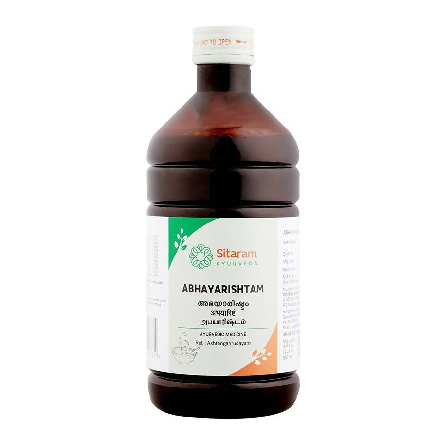 Sitaram Ayurveda Abhayarishtam Syrup 