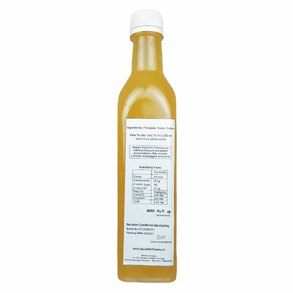 Hands On Tummy Pineapple Cider Vinegar 