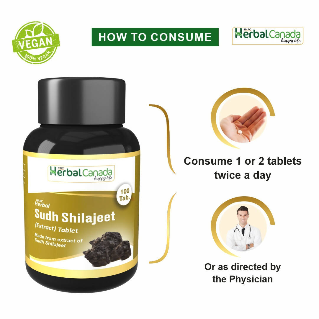 Herbal Canada Shudh SJ Tablets 