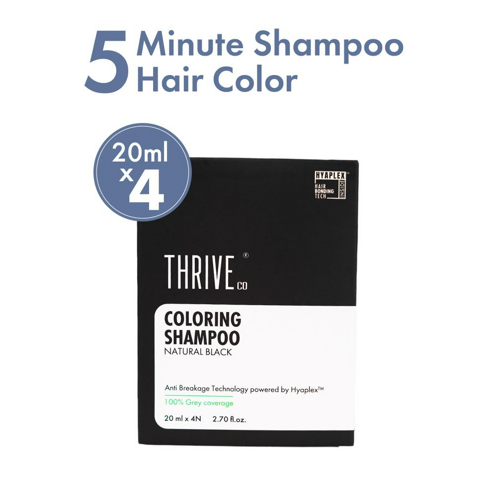 ThriveCo Coloring Shampoo - Natural Black 