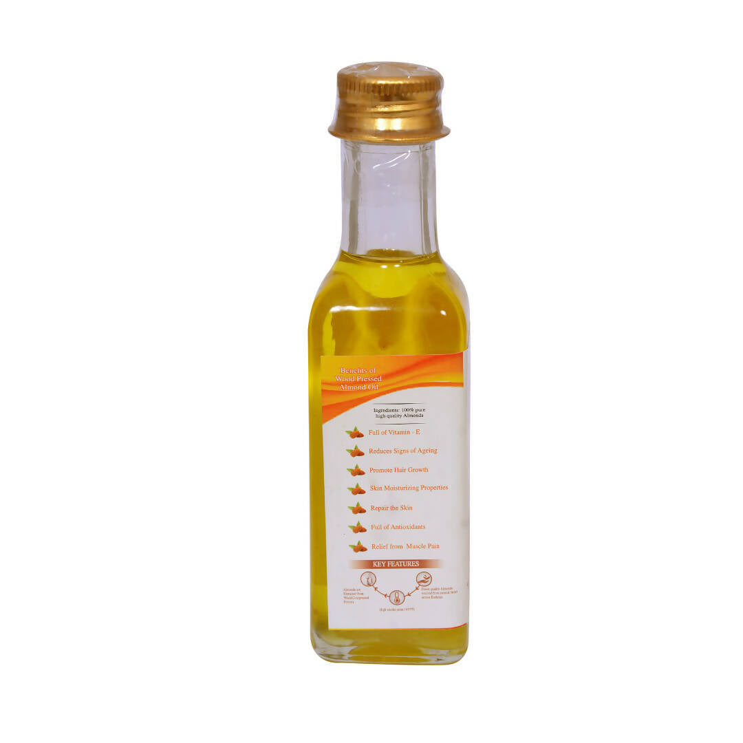 Dorjee Wellness Wood Pressed Almond Oil 