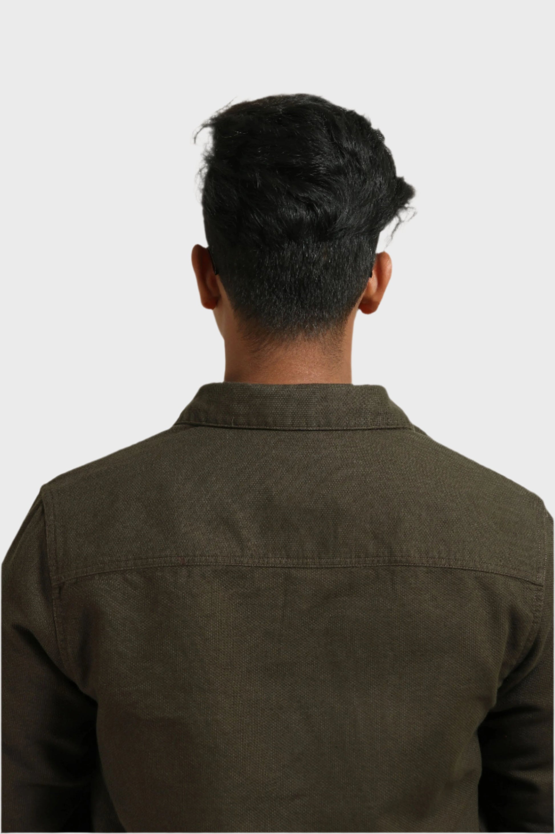 Xkind Olive Green Regular Fit Shacket  Grab2Buy Xkind Grab2Buy