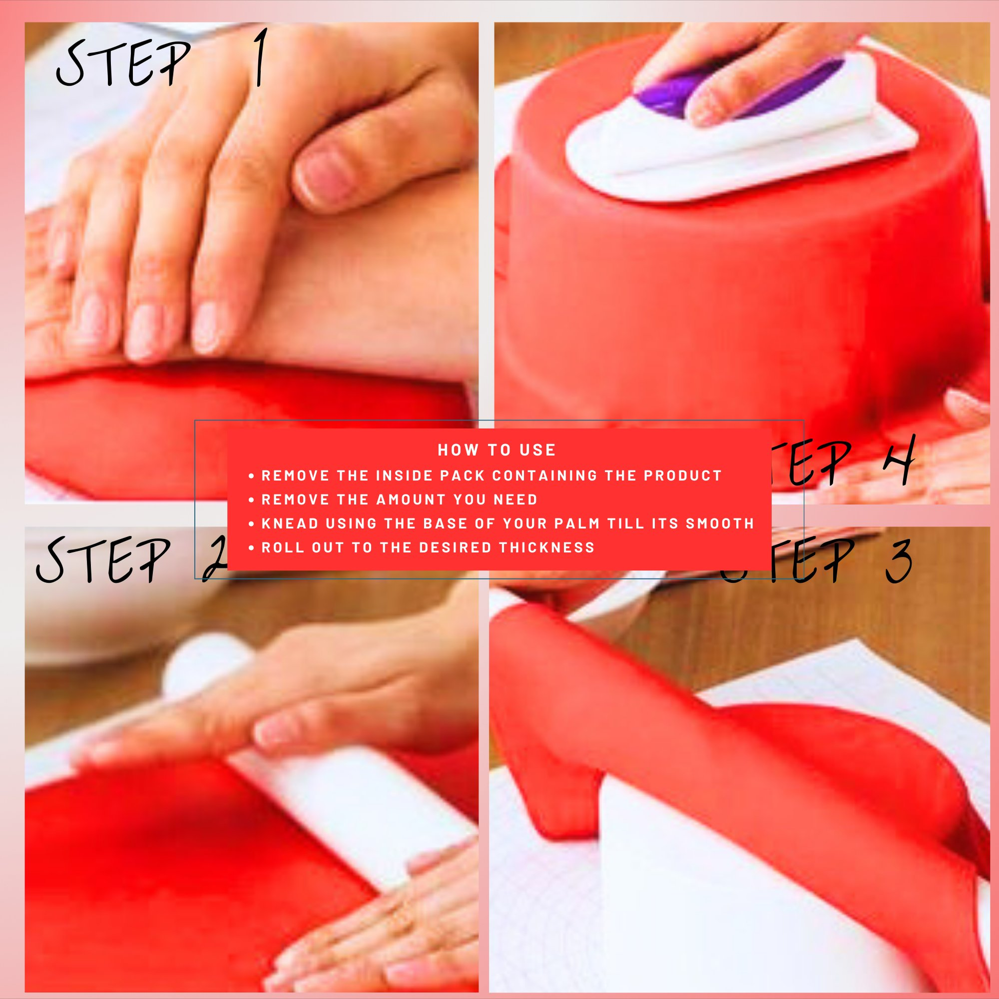 Confect Superman Red Fondant | Edible Sugarpaste