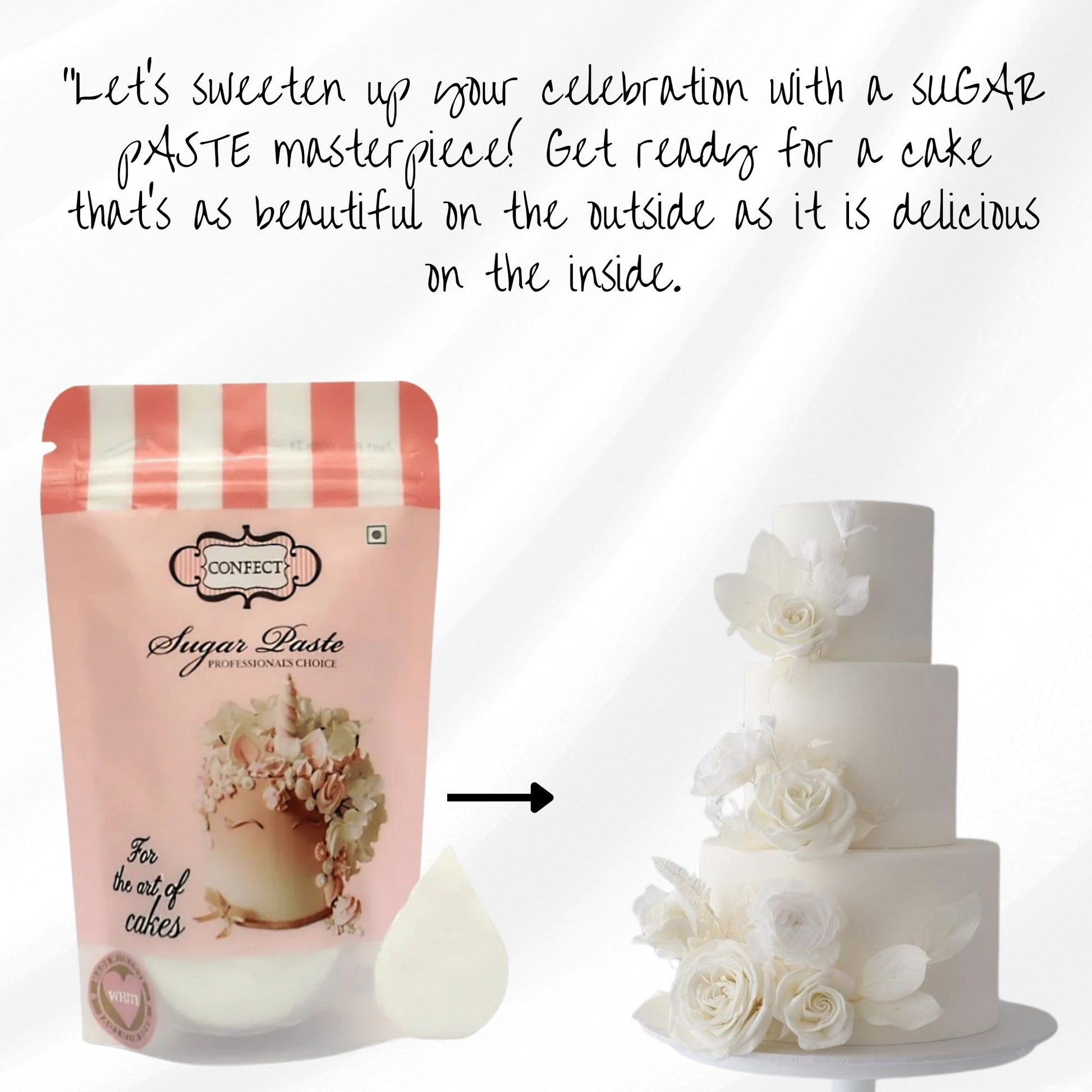 Confect White Fondant | Edible Sugarpaste