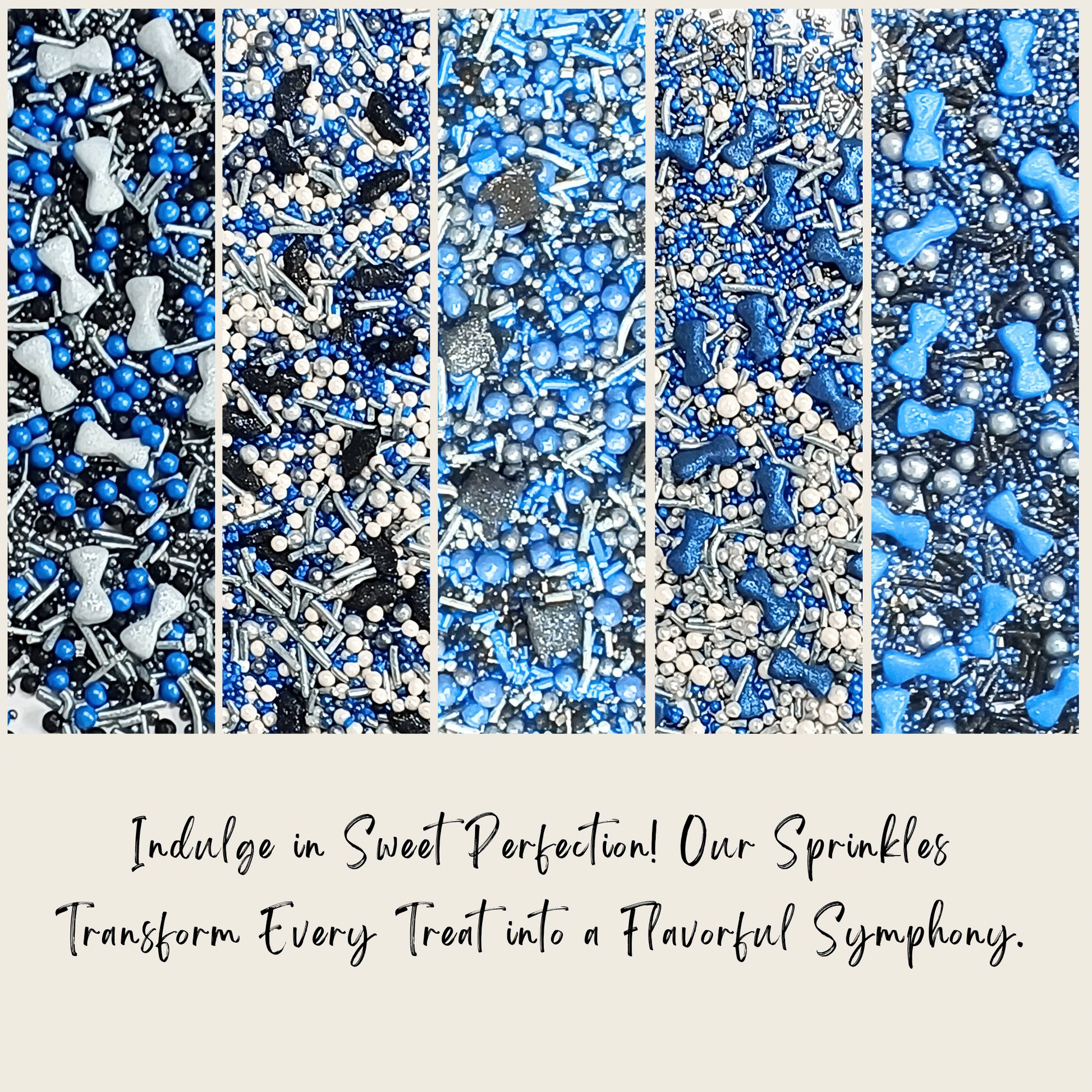 Confect Black, Blue & White | (04) Father's Day Sprinkles