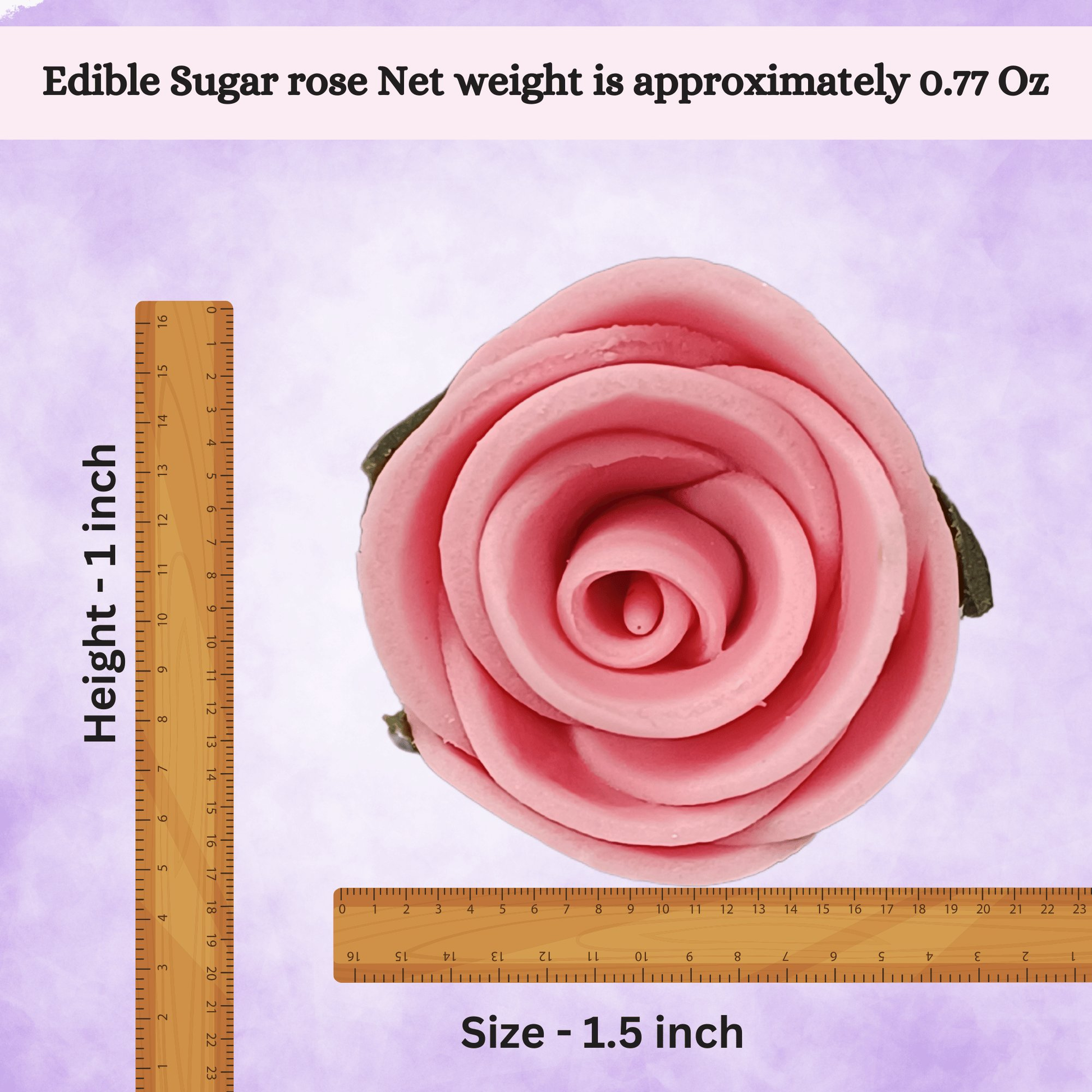 Confect Ombre- 4 | Edible Sugar Roses Topper
