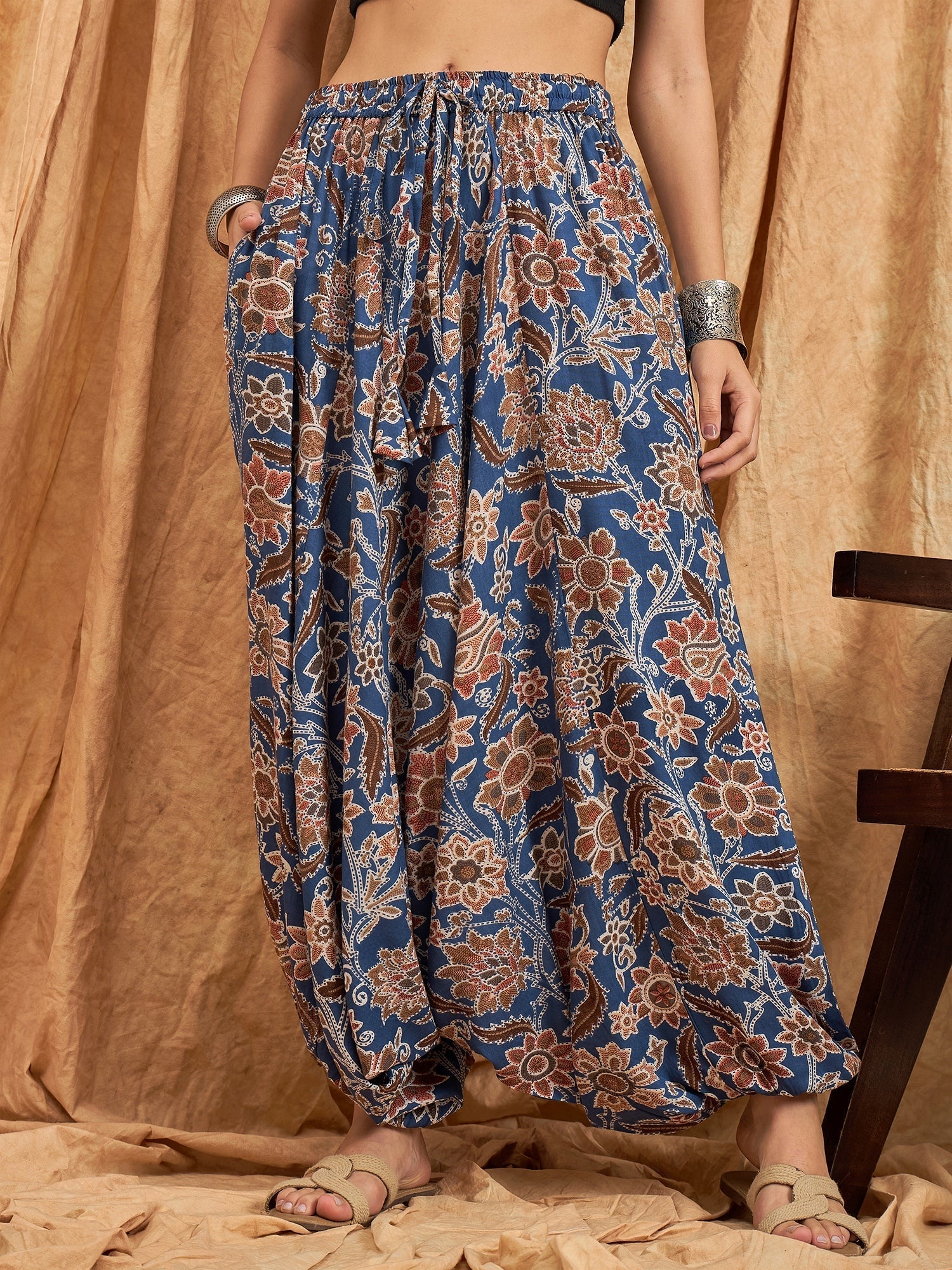 InWeave Indigo Big Jaal Harem Pant 