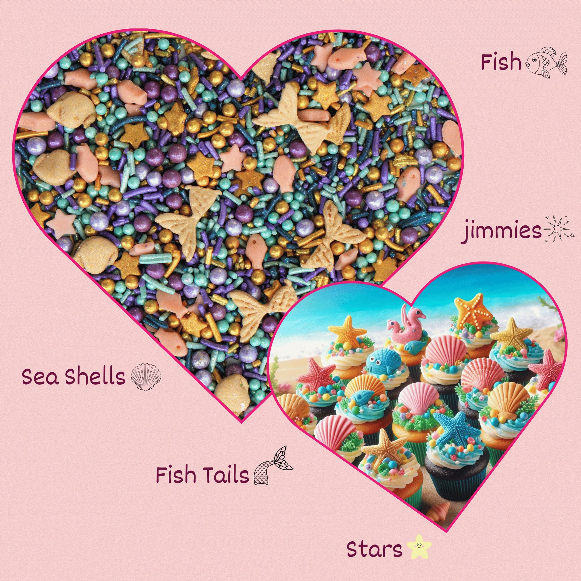 Confect Under the Sea Sprinkles for Decoration 10