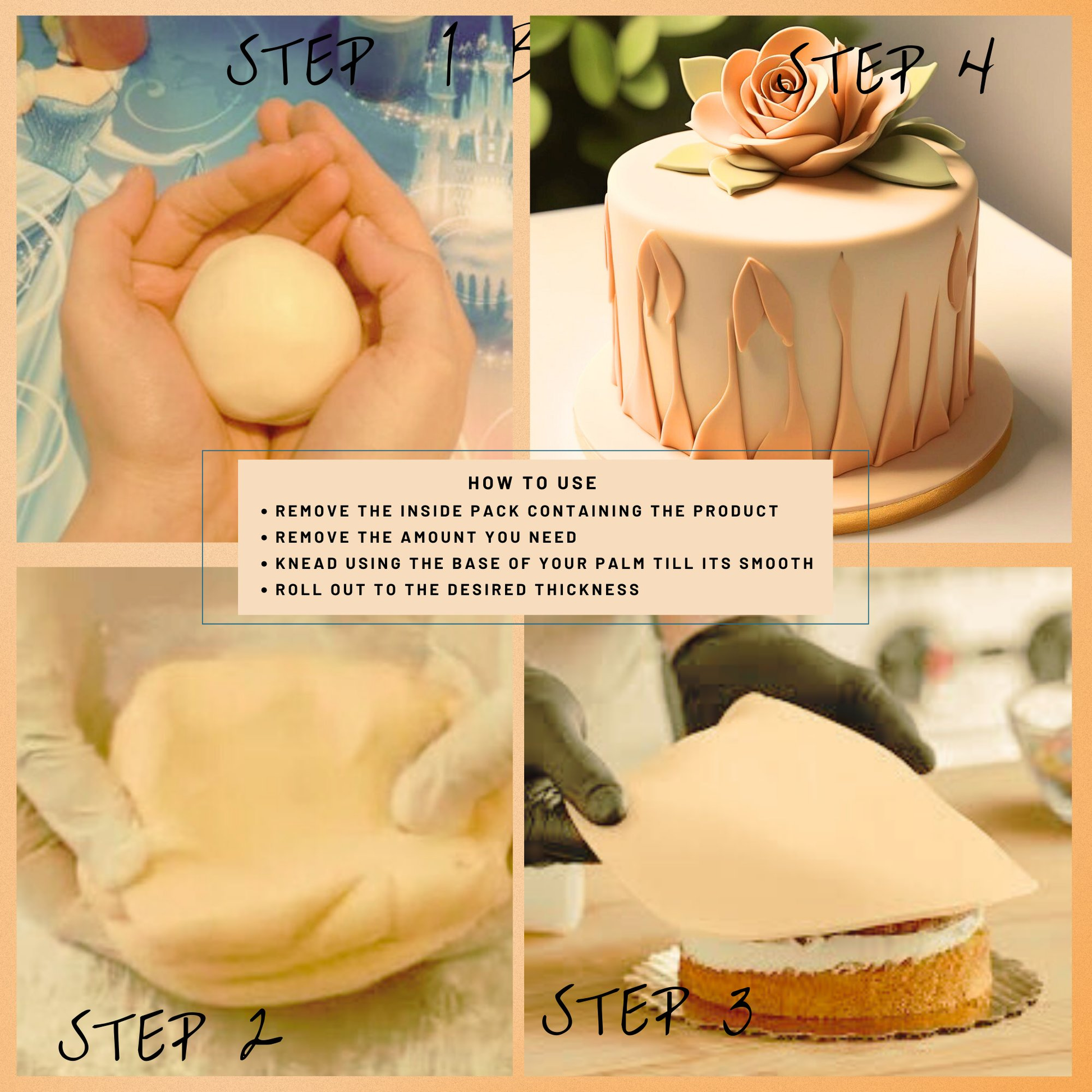 Confect Natural Skin Fondant | Edible Sugarpaste