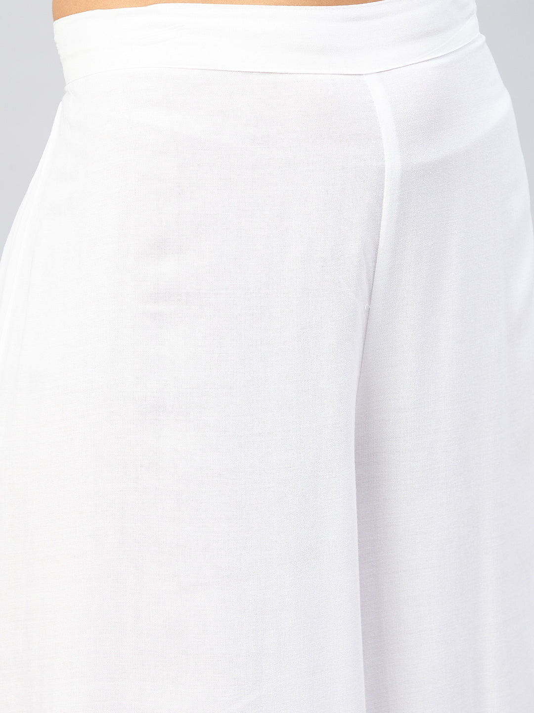 InWeave Solid White Palazzo 