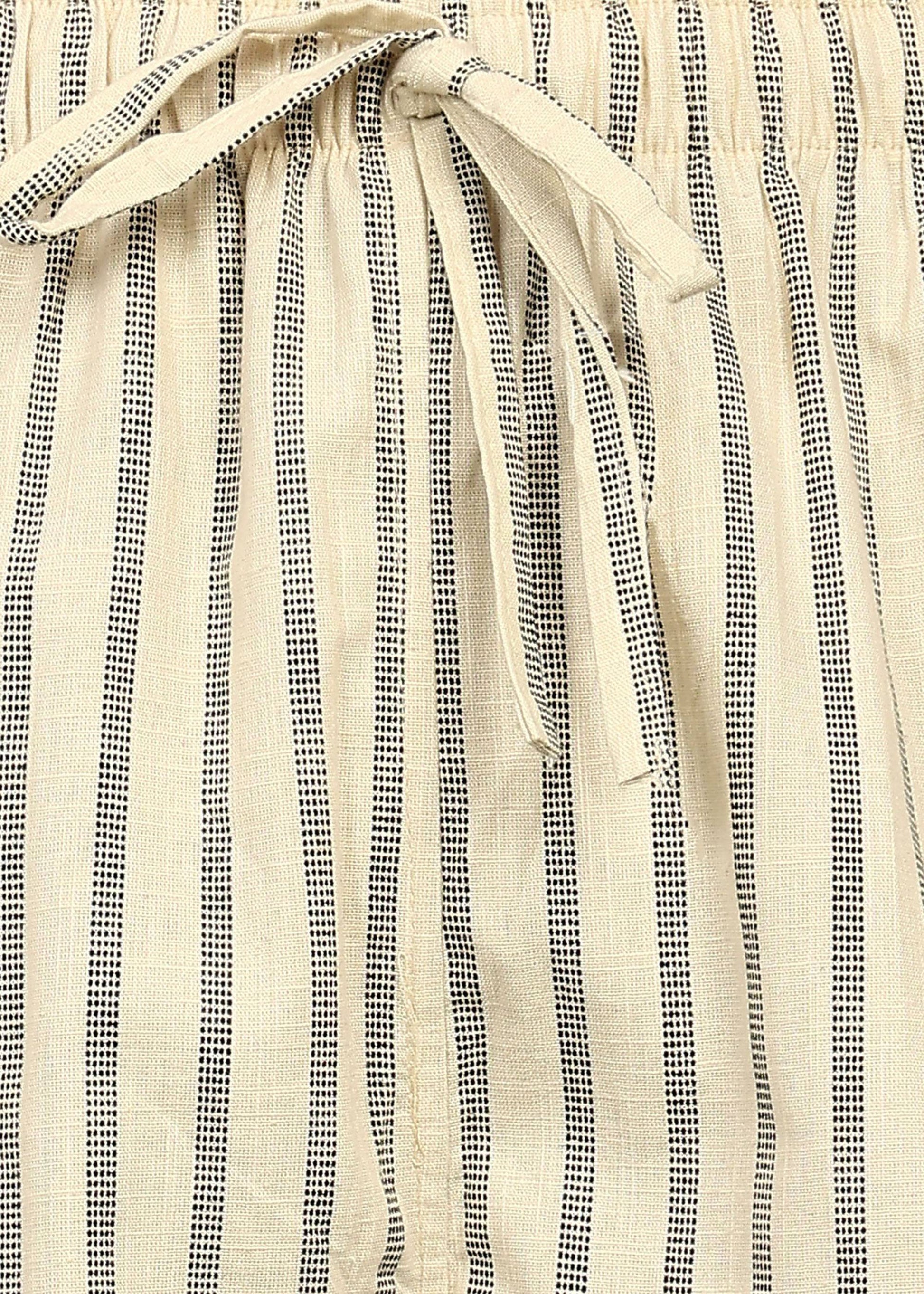 Fabmade Sandline Stripe Linen Trousers
