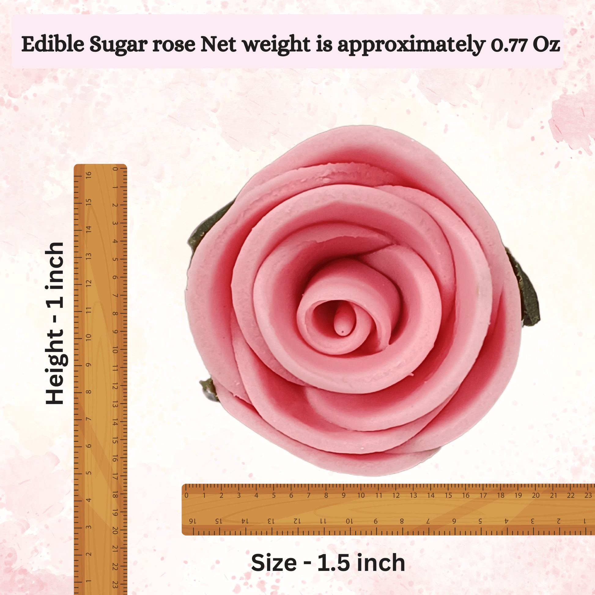 Confect Ombre- 3 | Edible Sugar Roses Topper