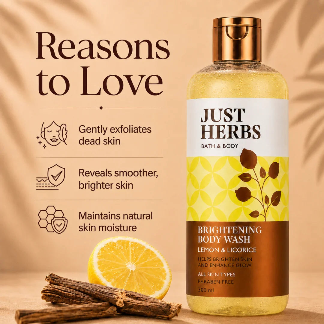 Vitamin C Brightening Body Wash with Lime and Liquorice 