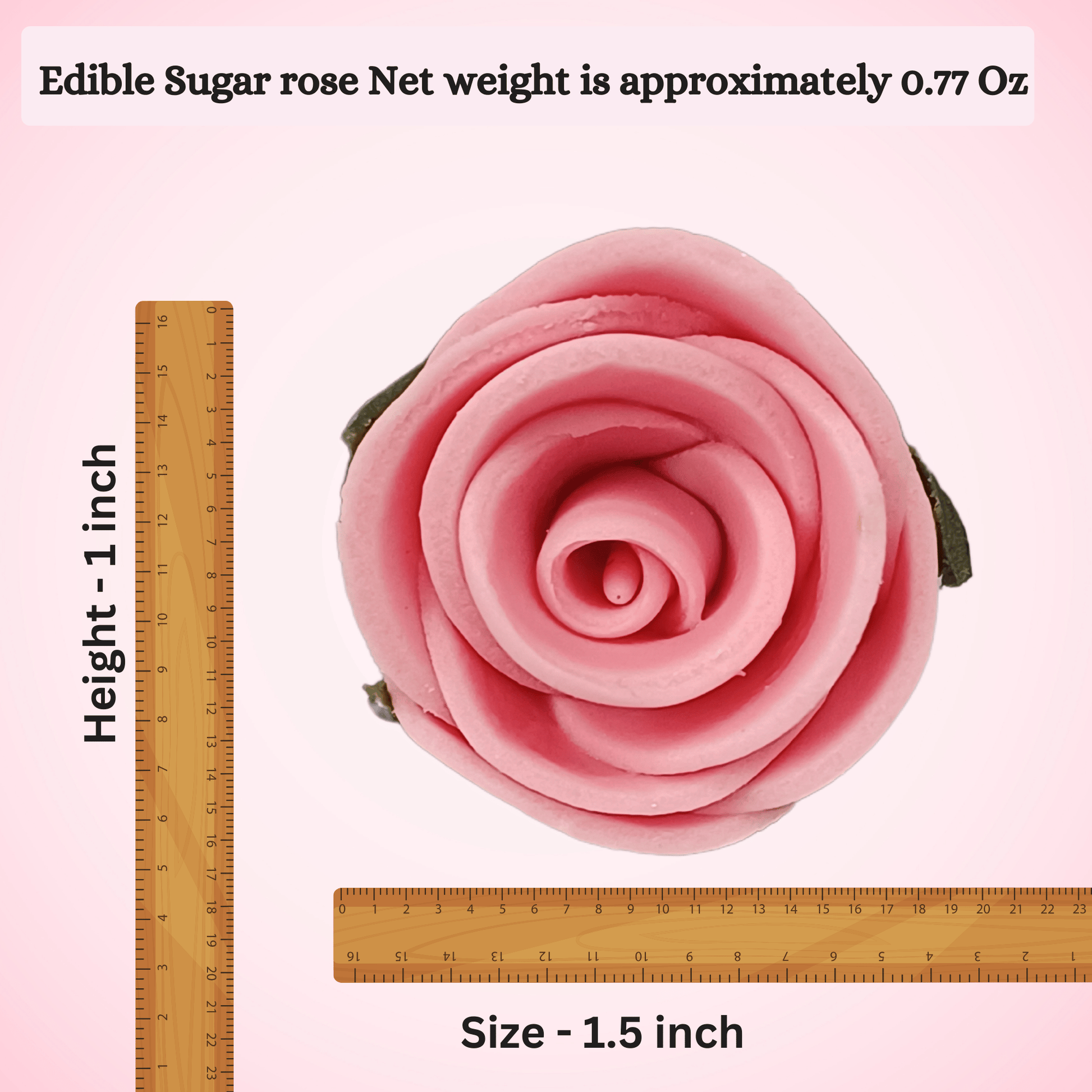 Confect Blush Pink | Edible Sugar Flowers