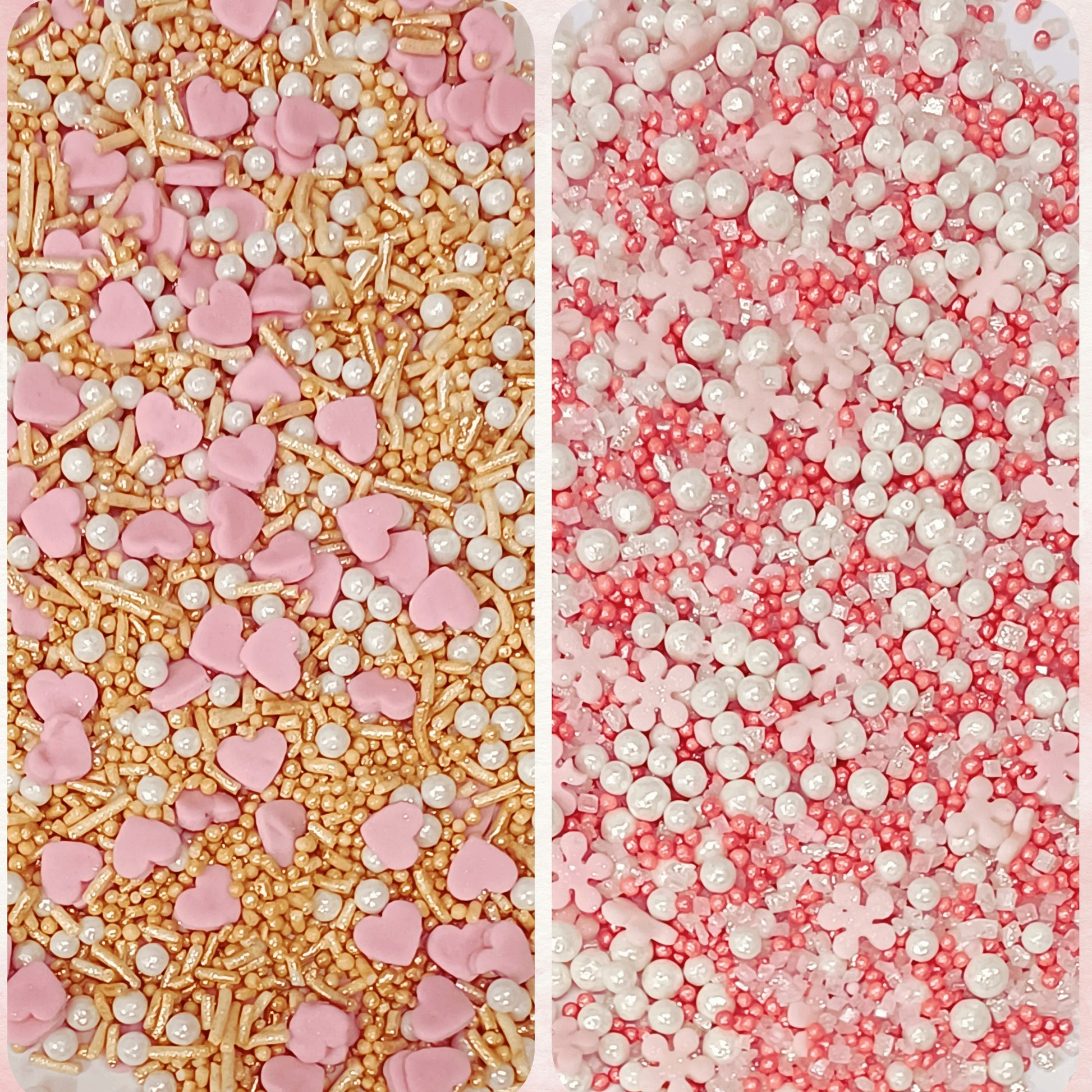 Confect Valentine Sprinkles | 18 Edible Decoration for Baking & Dessert  Grab2Buy Confect Grab2Buy