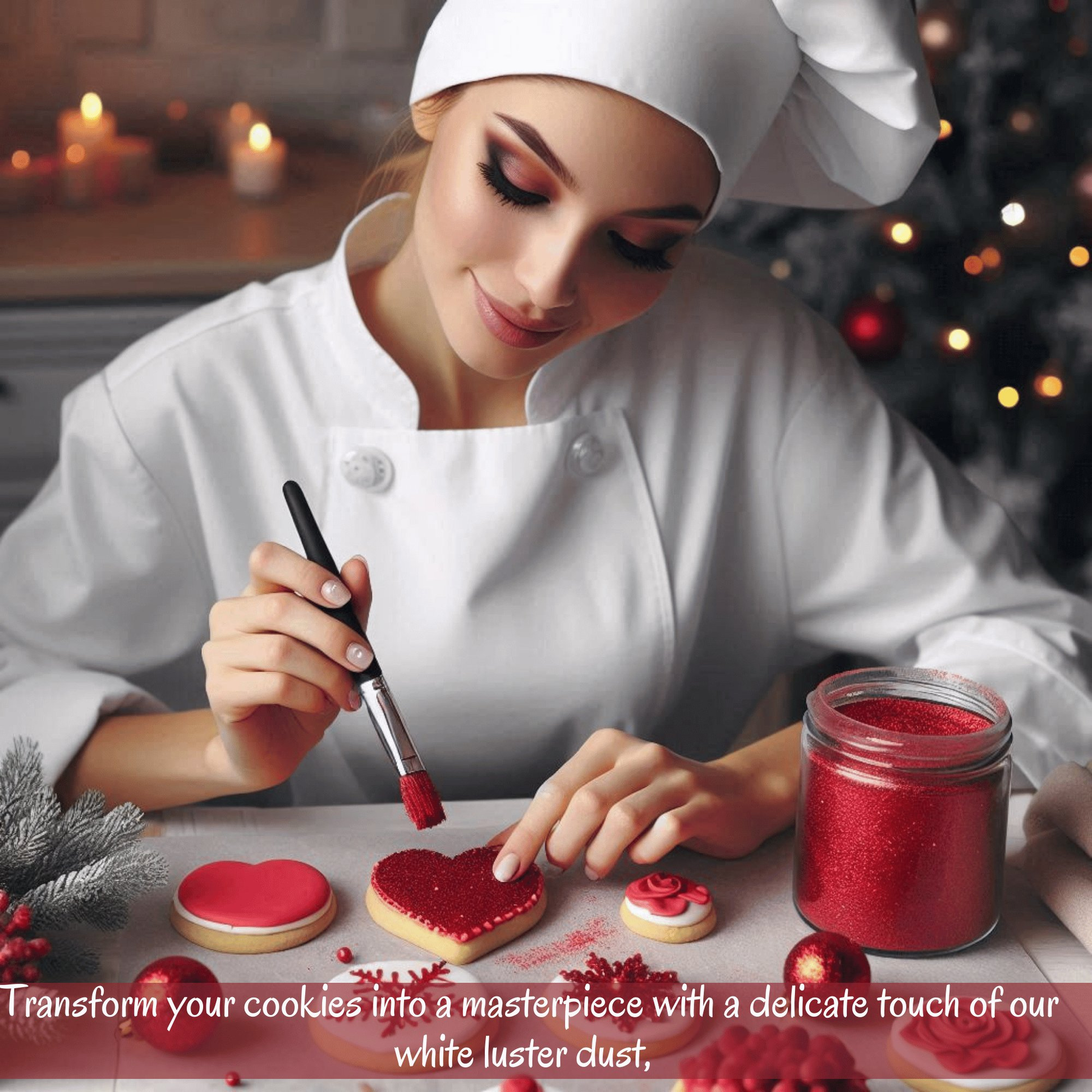 Confect Crystal Wine Red | Edible Luster Dust