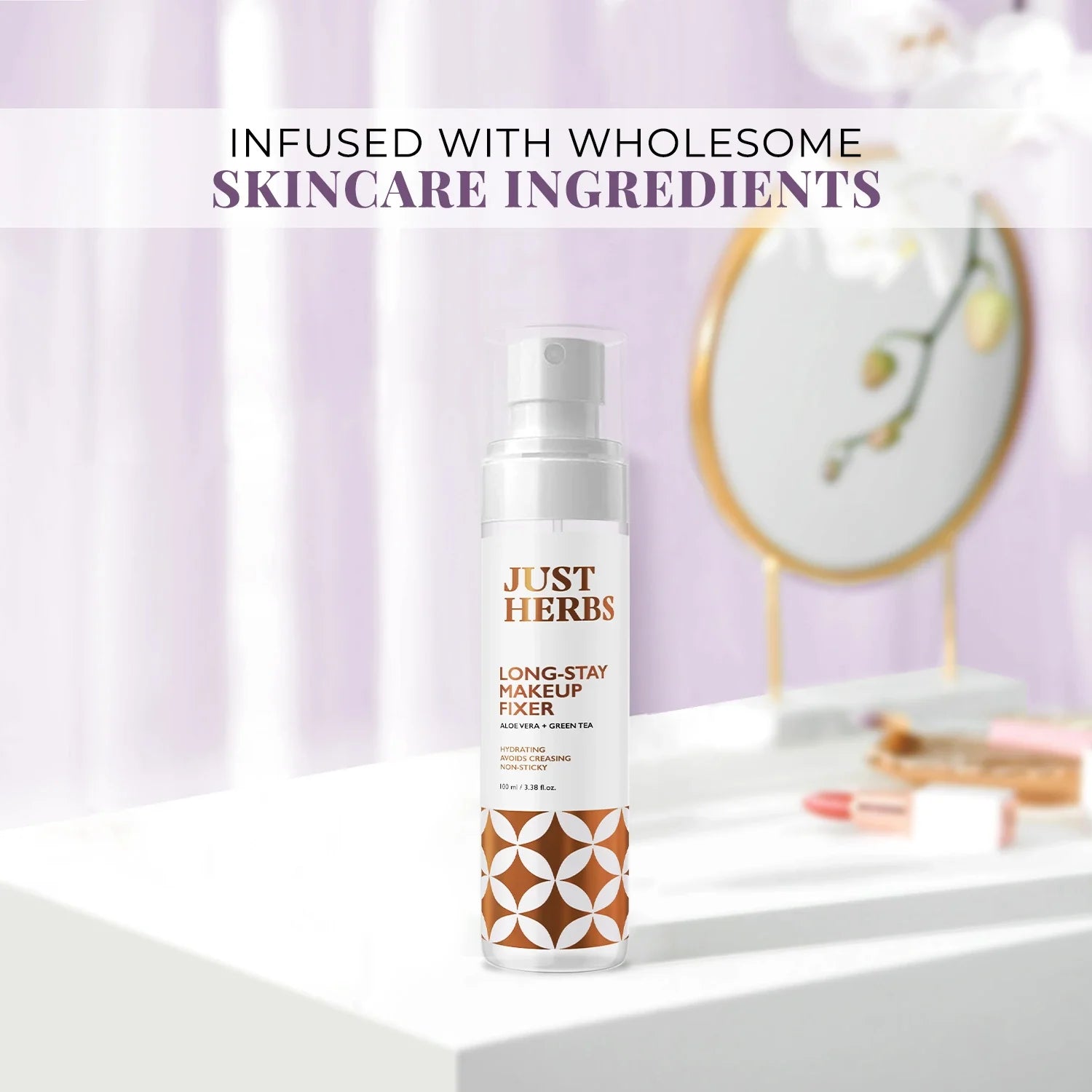 Long-stay Makeup Fixer with Aloe Vera & Green Tea 