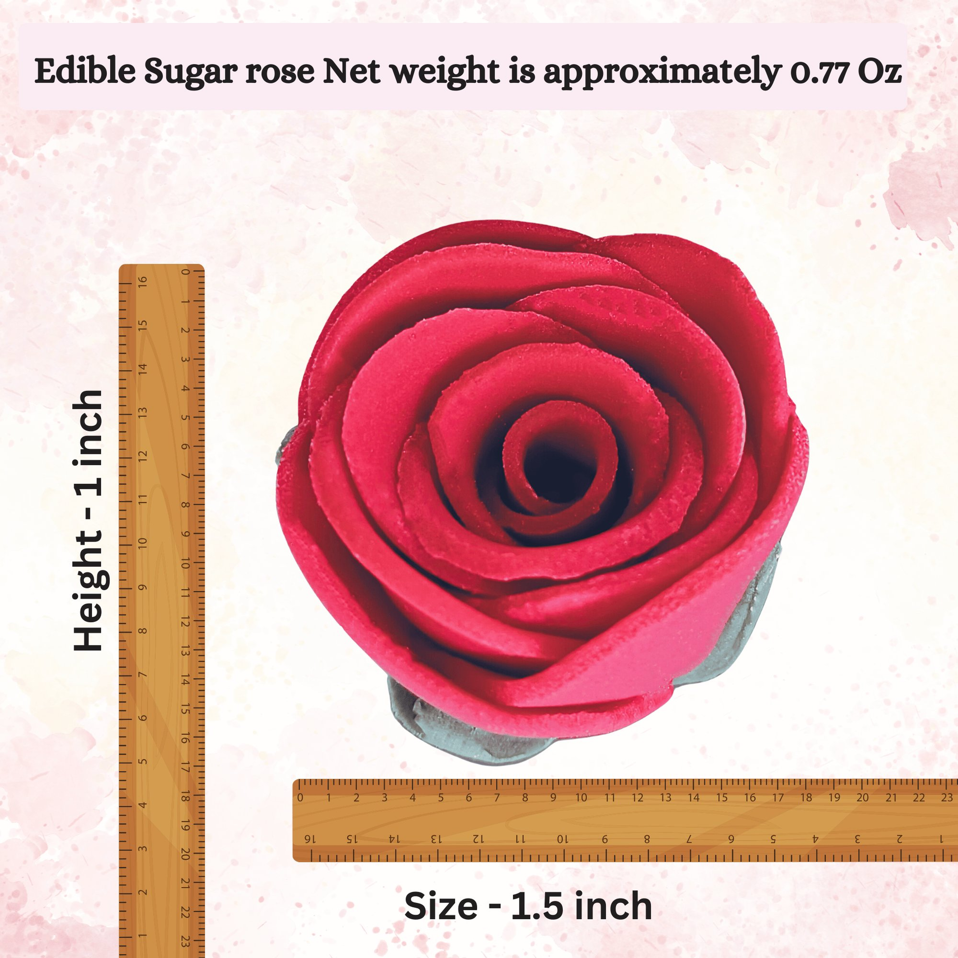 Confect Ombre- 2 | Edible Sugar Roses Topper