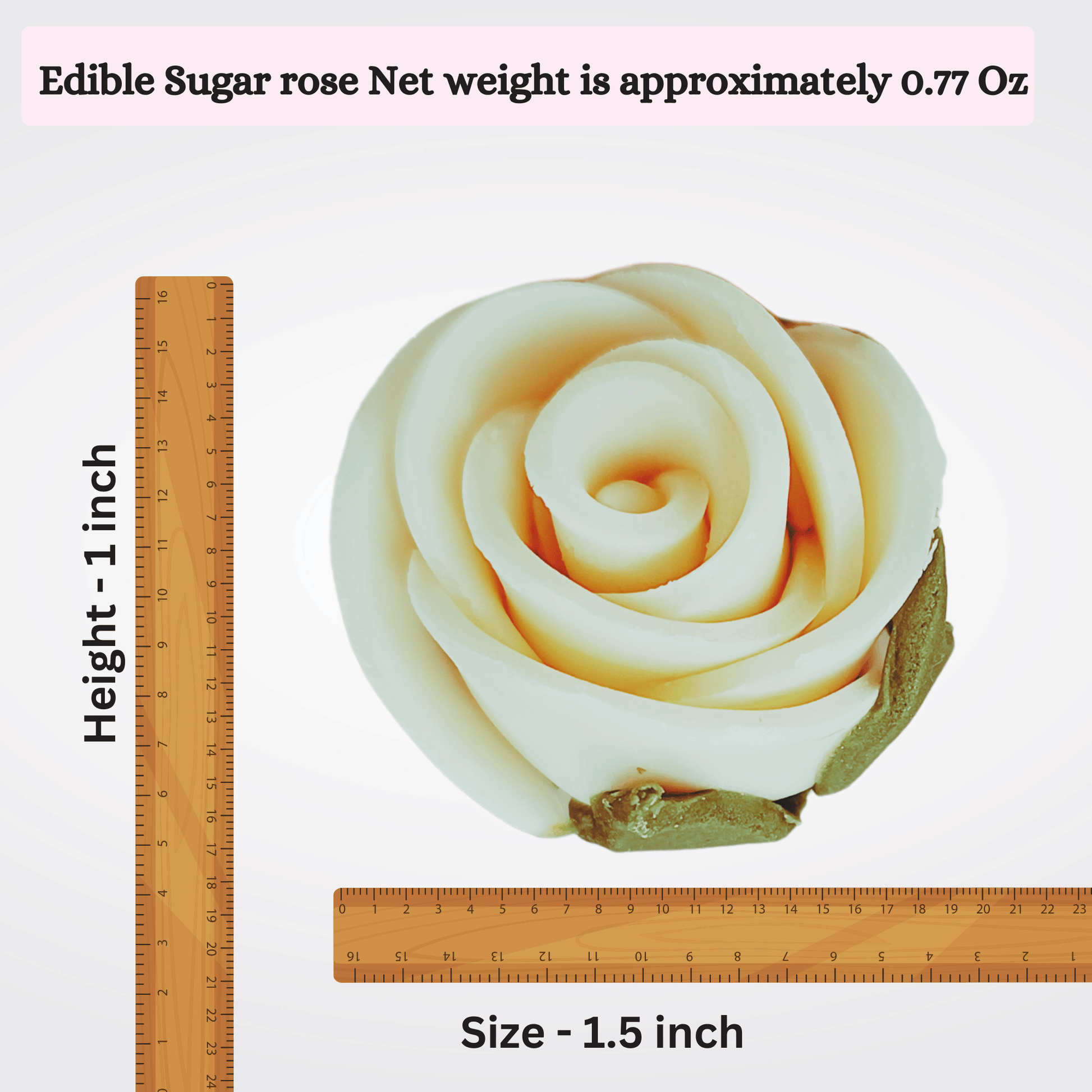 Confect Ivory | Edible Sugar Flowers