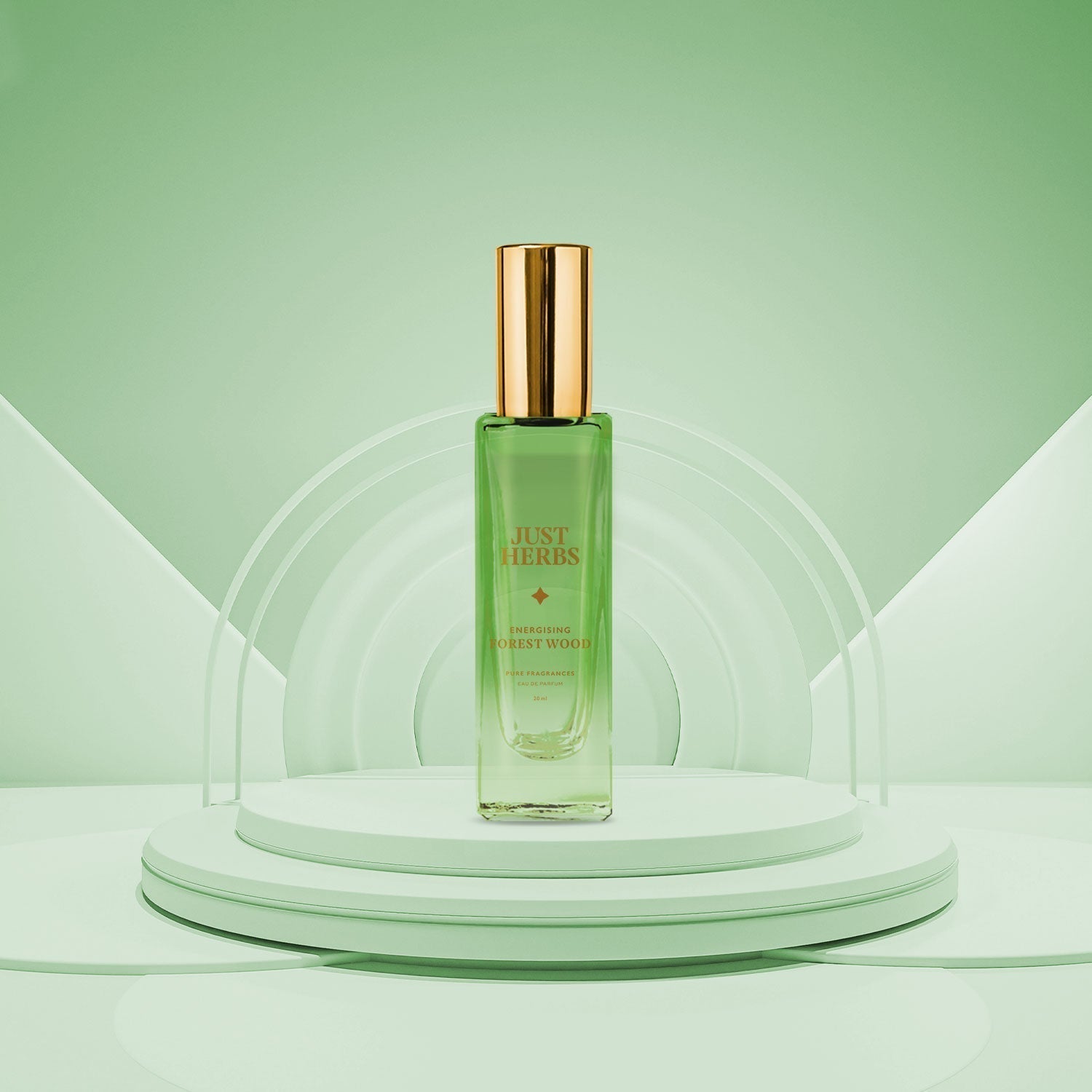 Just Herbs Energising Forest Wood Eau De Parfum - 20 ml 