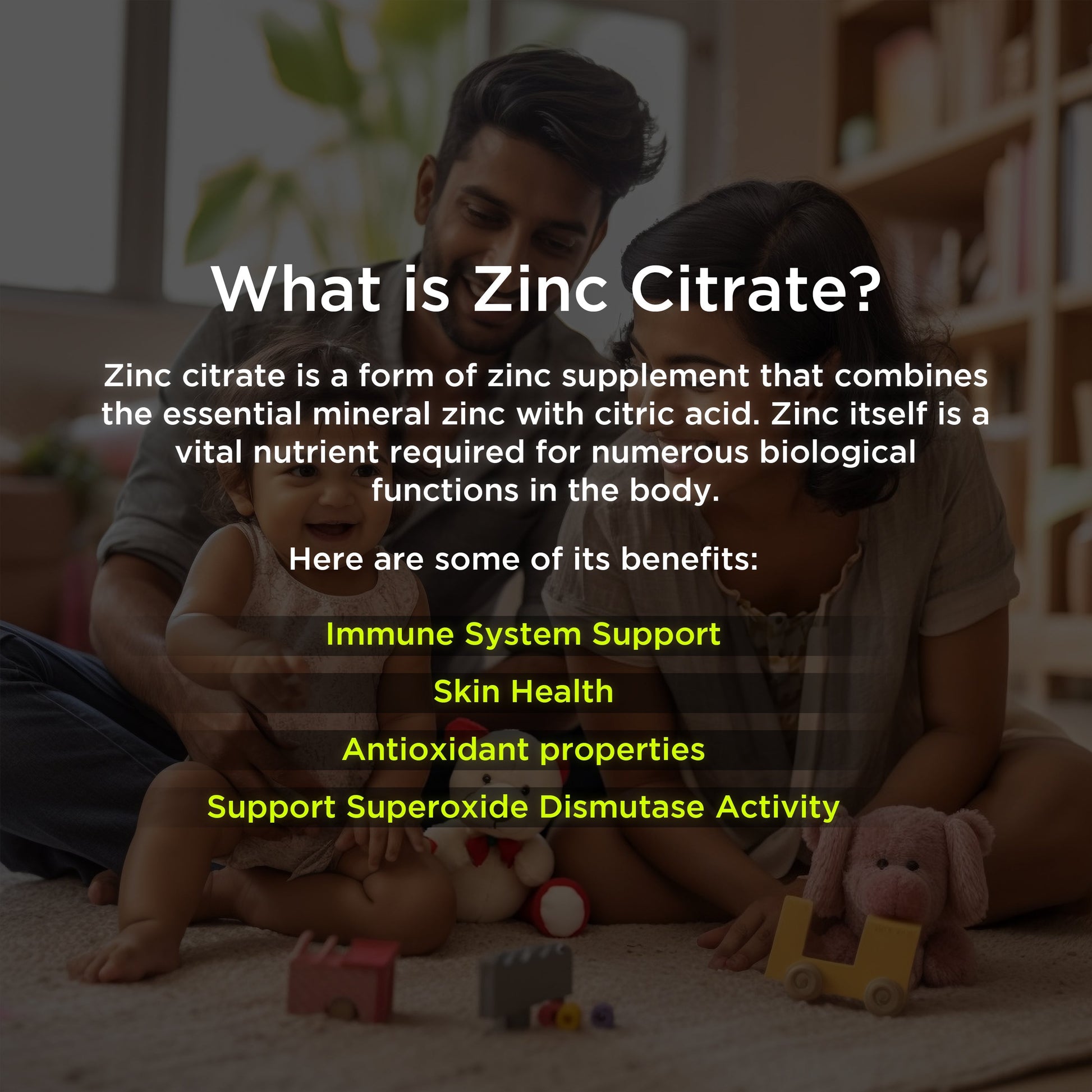 Health Veda Organics Zinc Citrate Veg Capsules Health Veda Organics