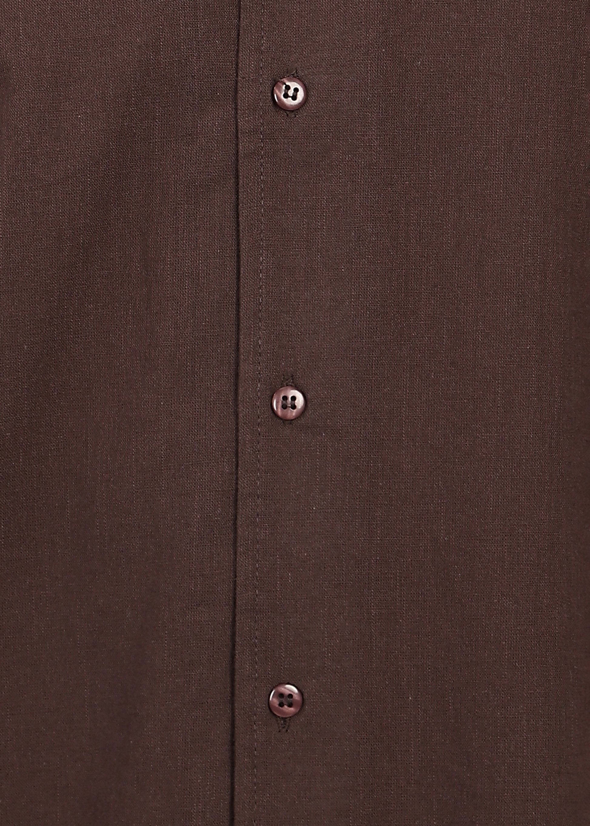 Fabmade Mocha Linen Shirt
