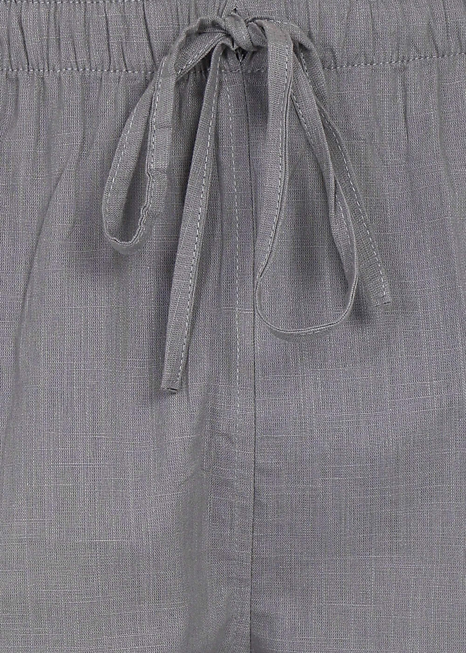 Fabmade Slate Grey Linen Pyjama