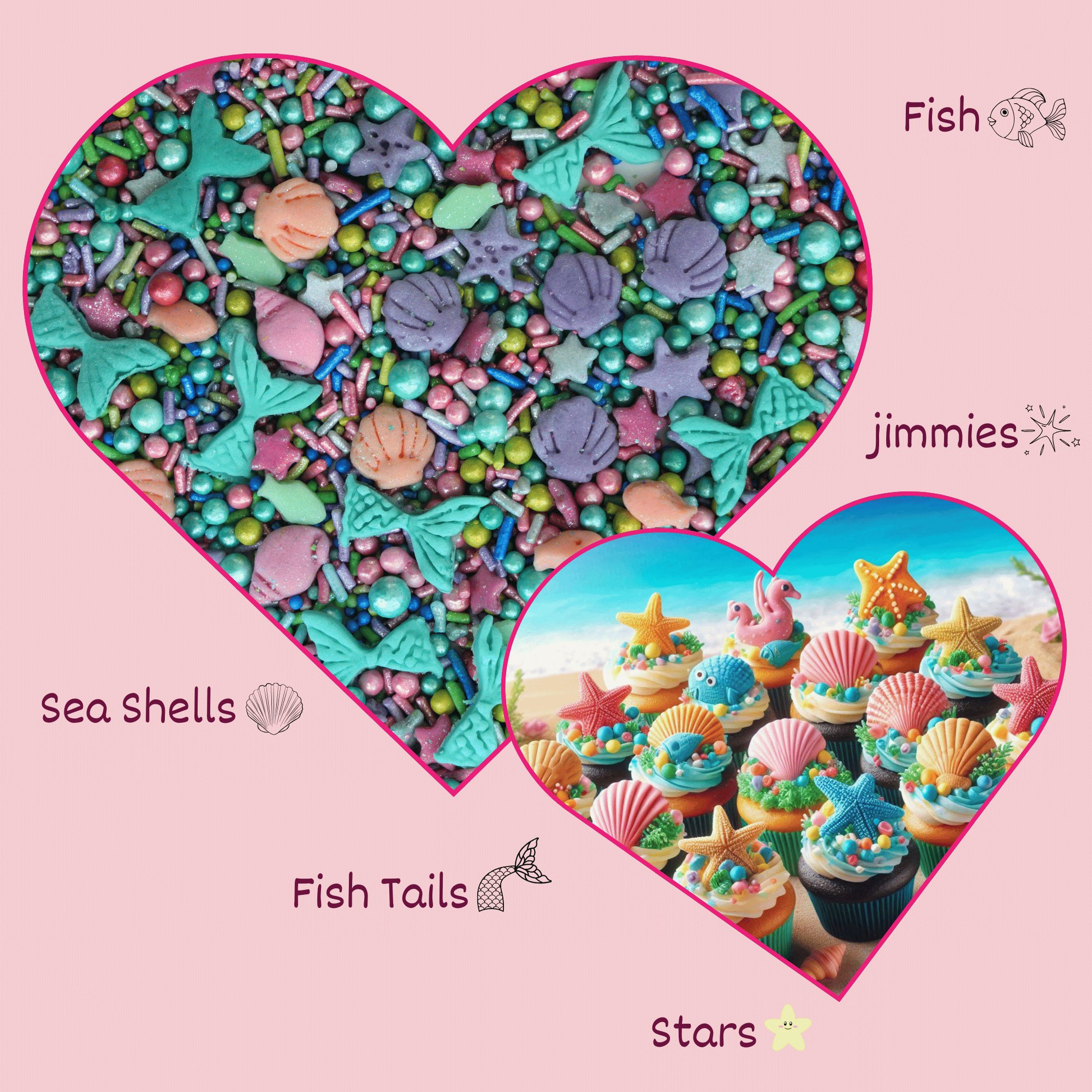 Confect Under the Sea Sprinkles for Decoration 12