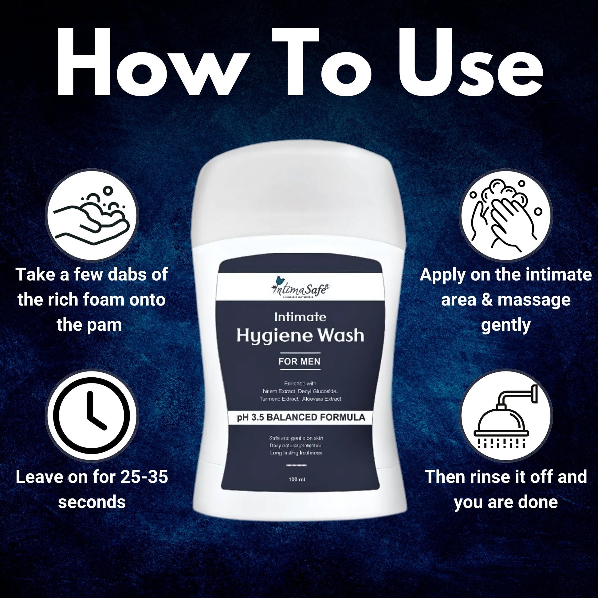 Samisha Natural Intimate Wash For Men