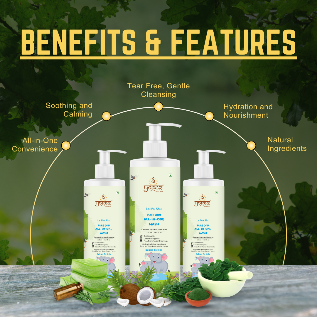 Yogez La Mu Shu Pure Joy All-in-One Wash  Grab2Buy Yogez Grab2Buy