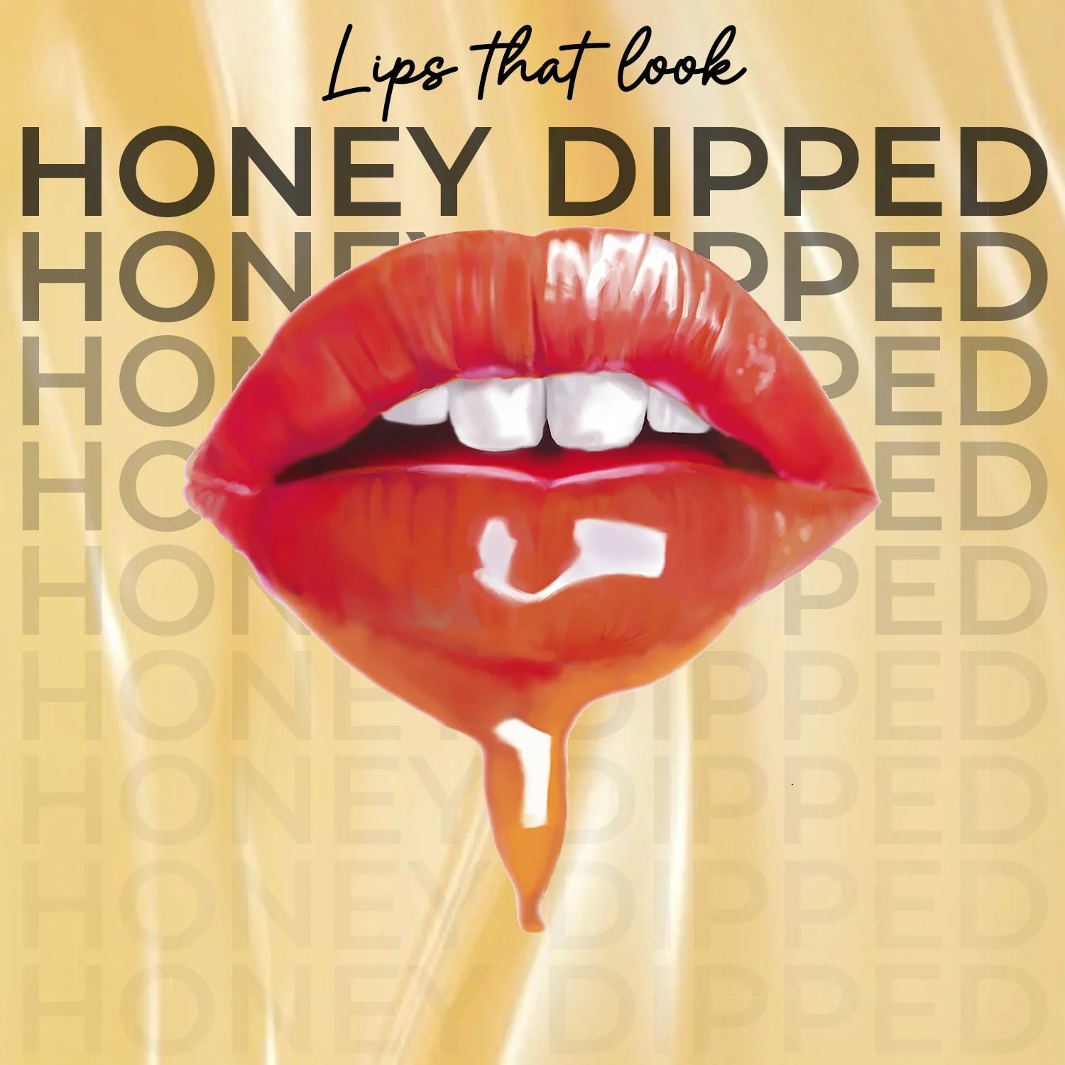 Lip Honey Plumping Gloss with Plant Vitamin C and Peppermint Oil 