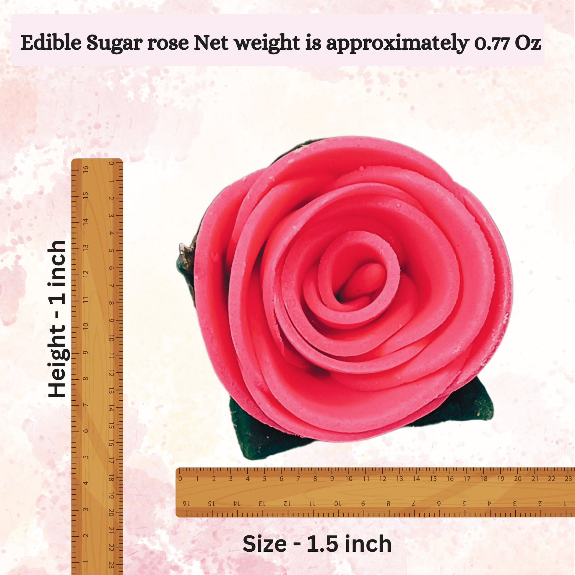 Confect Hot Pink | Edible Sugar Flowers