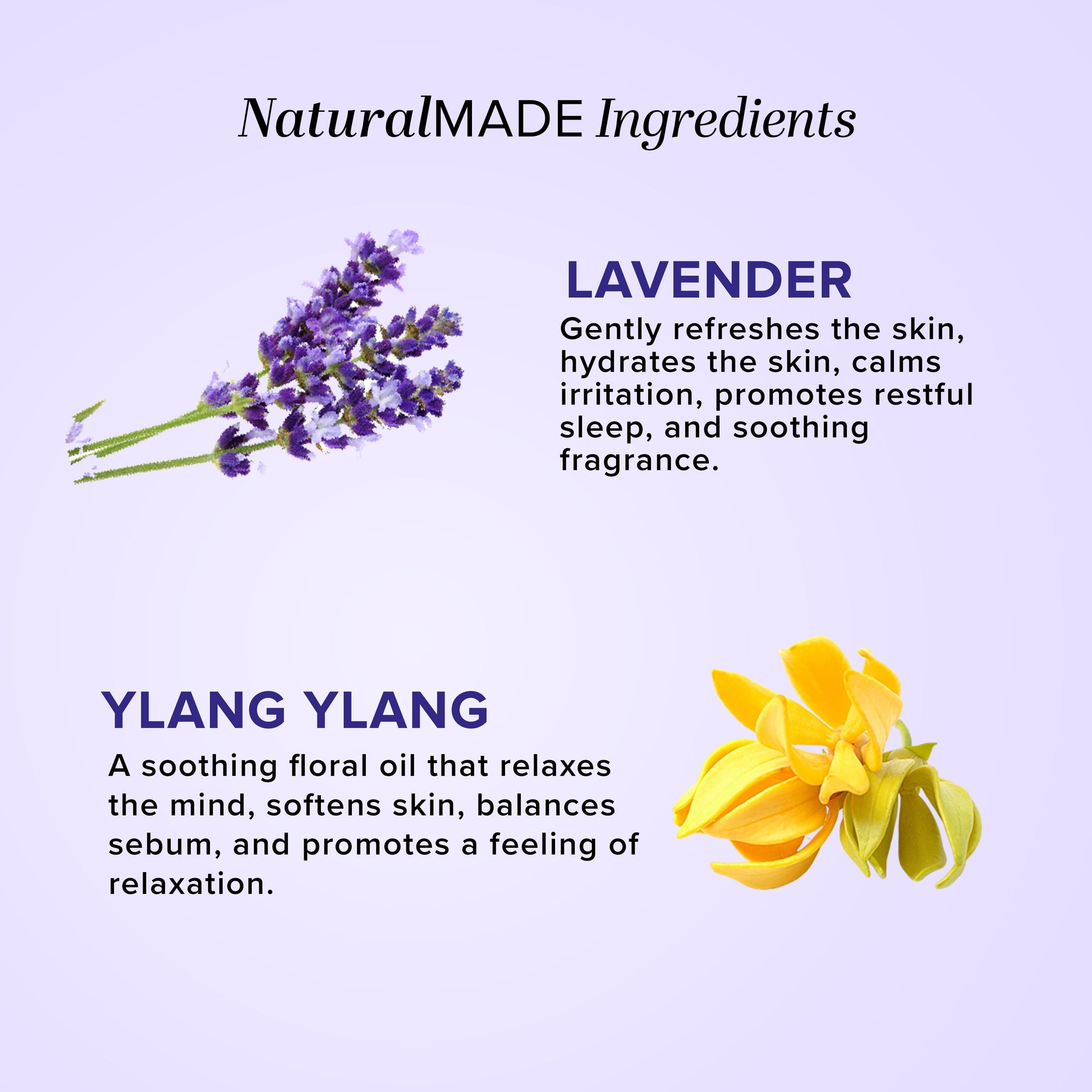 Khadi Natural Lavender & Ylang Ylang Massage Oil Paraben Mineral Oil Free - 210ml 