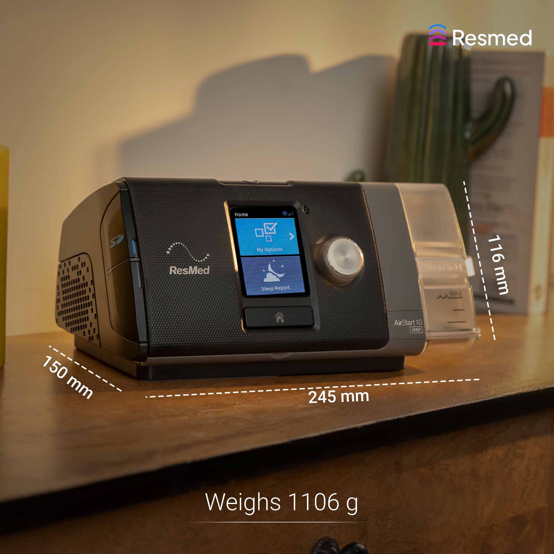 AirStart™ 10 APAP with humidification and tube 