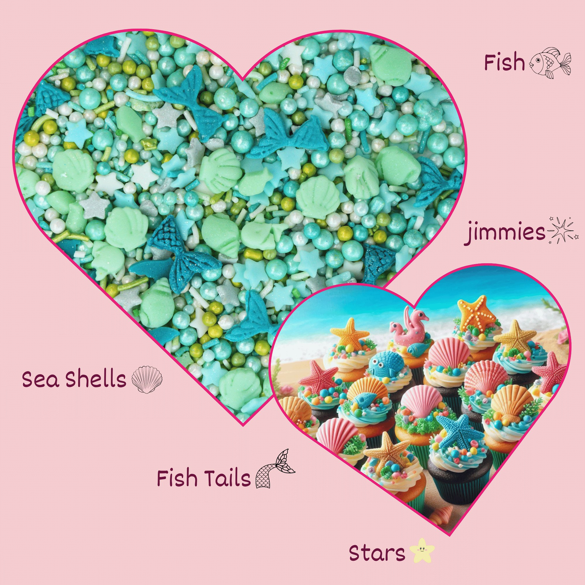 Confect Under the Sea Sprinkles for Decoration 9
