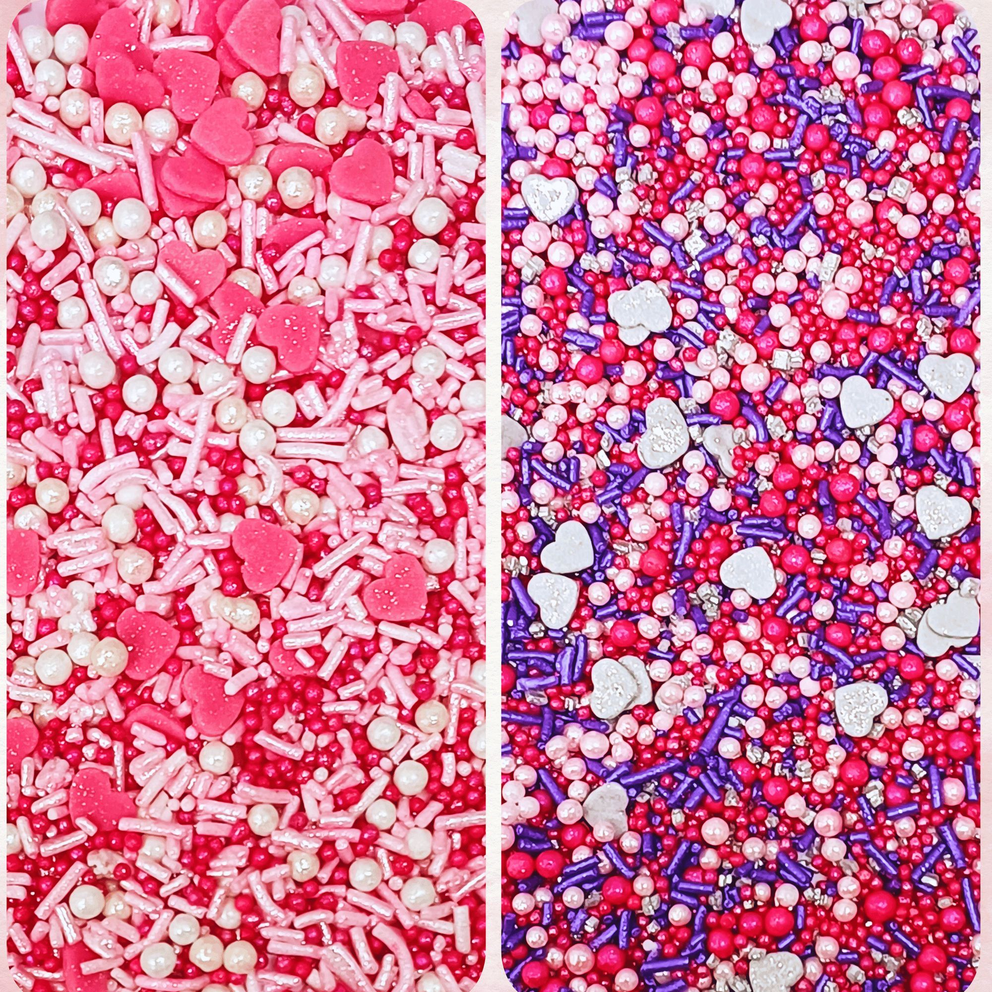 Confect Valentine Sprinkles | 16 Edible Decoration for Baking & Dessert  Grab2Buy Confect Grab2Buy