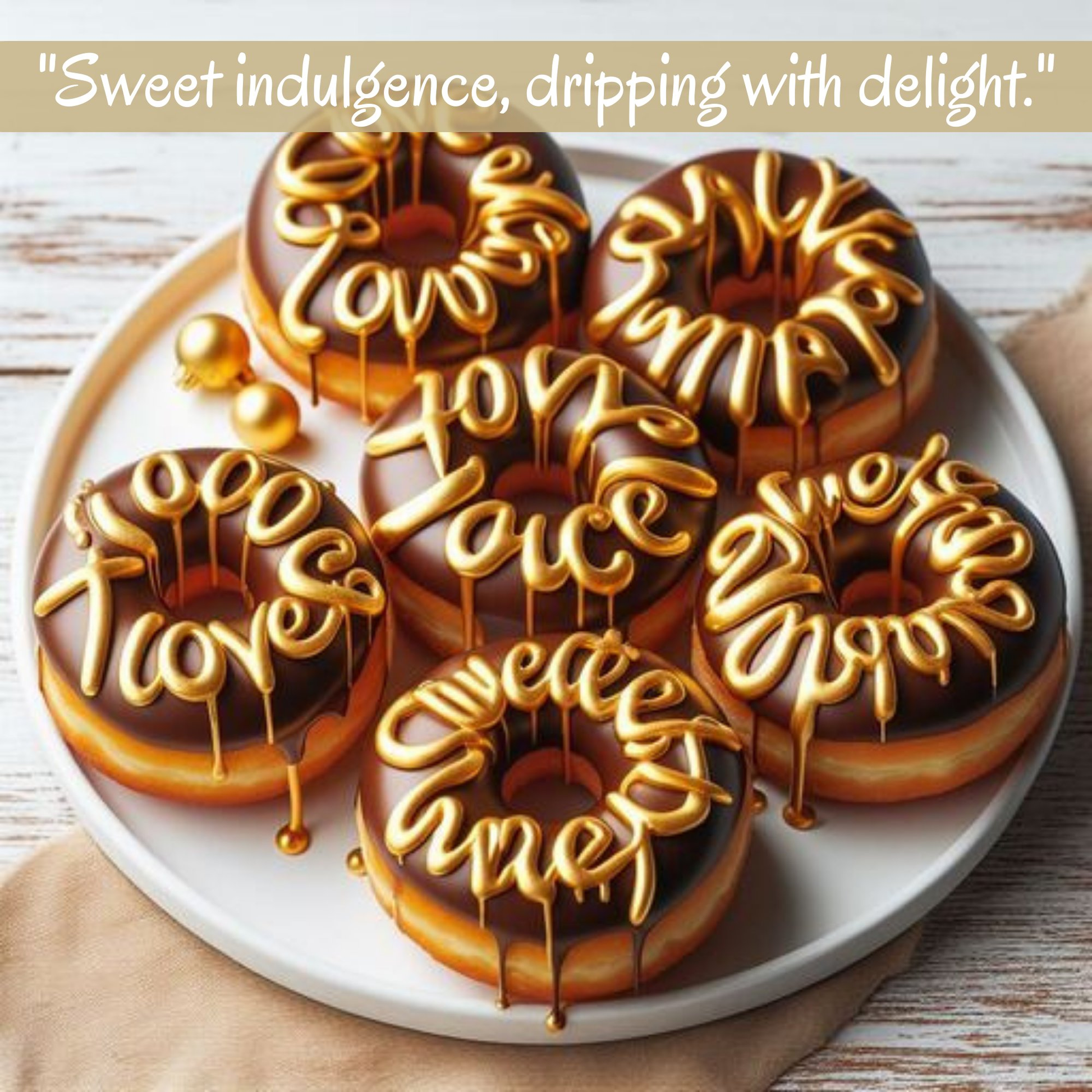 Confect English Gold | Edible Drips