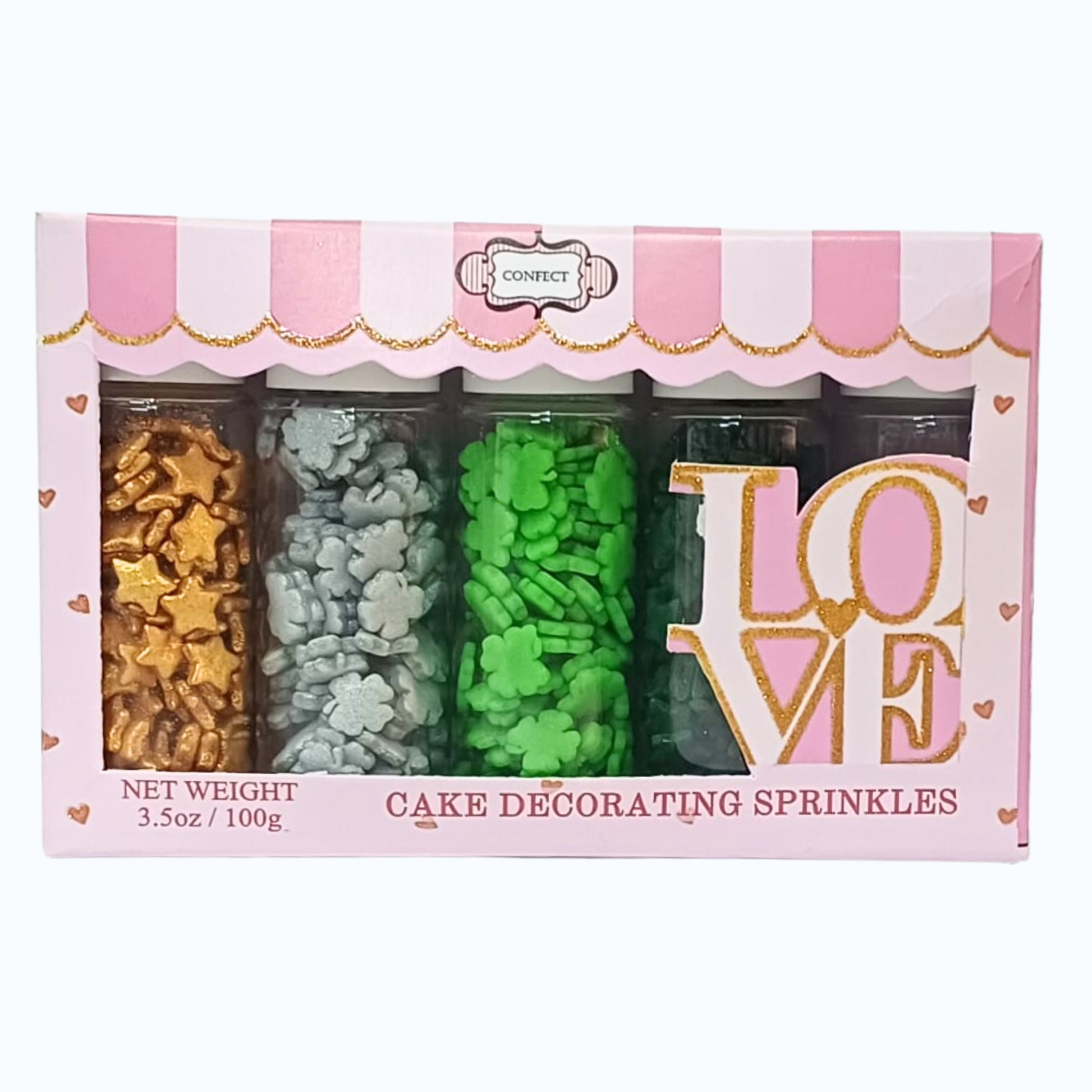 Confect St. Patrick's Sprinkles Multipack 6