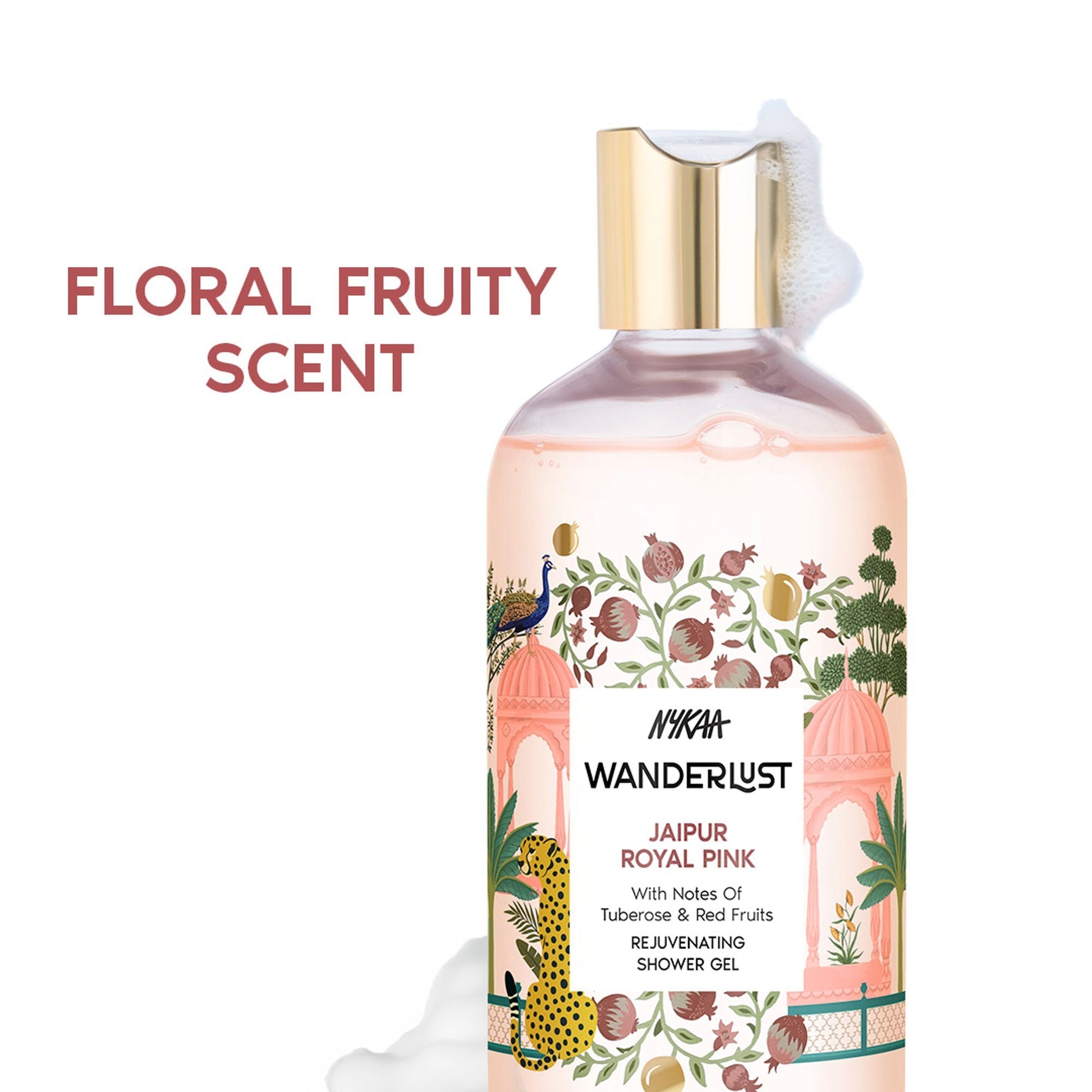 Wanderlust Shower Gels - Jaipur Royal Pink  Grab2Buy Wanderlust Grab2Buy