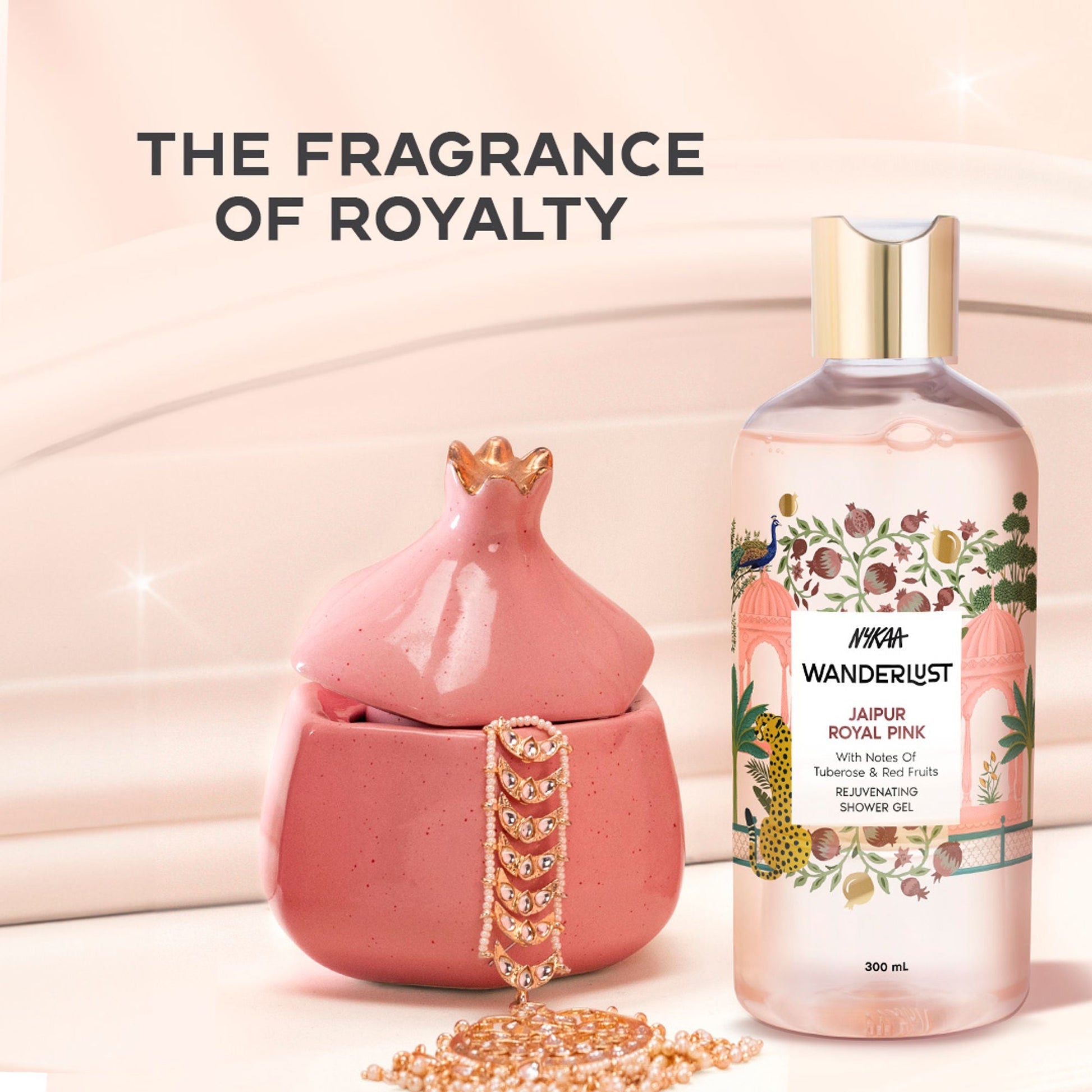 Wanderlust Shower Gels - Jaipur Royal Pink  Grab2Buy Wanderlust Grab2Buy