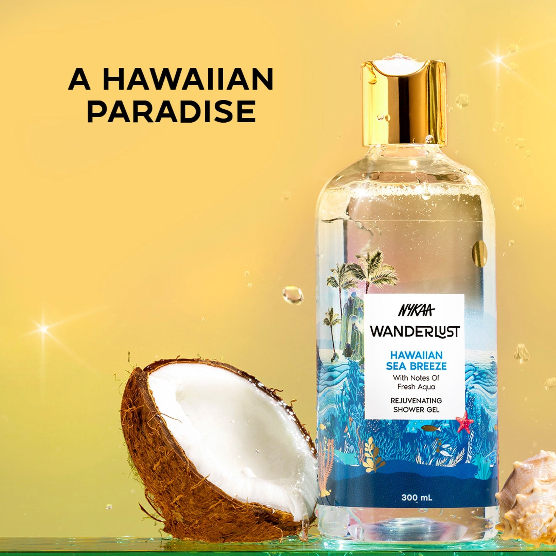 Wanderlust Shower Gels - Hawaiian Sea Breeze  Grab2Buy Wanderlust Grab2Buy