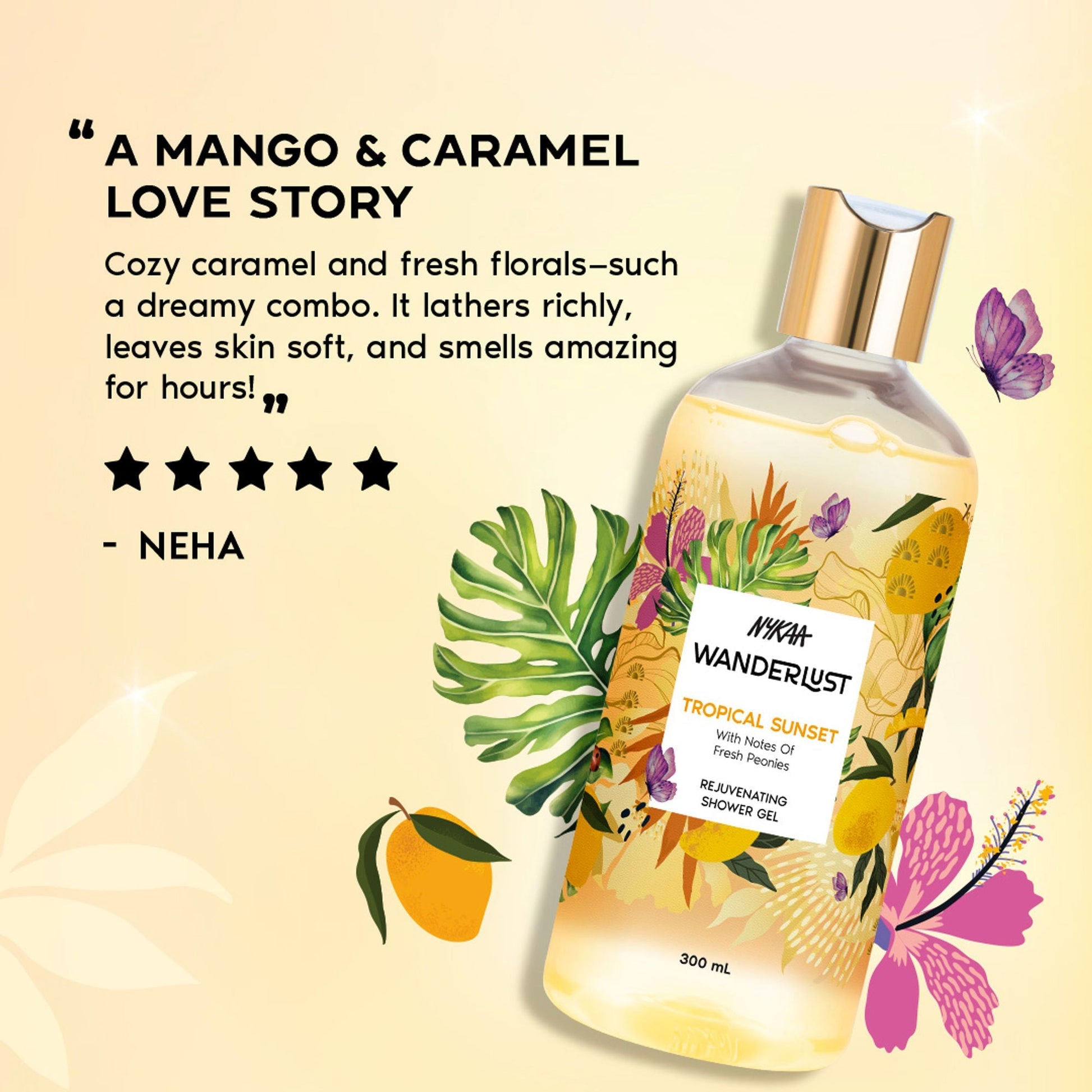 Wanderlust Shower Gels - Tropical Thai Sunset  Grab2Buy Wanderlust Grab2Buy