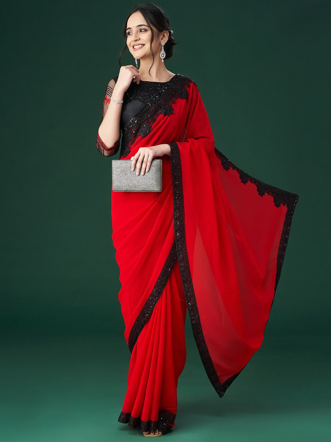 kasee Embroidered Sequinned Sarees