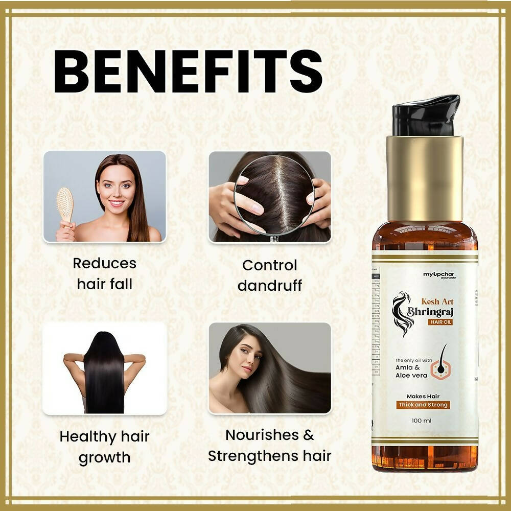 myUpchar Ayurveda Kesh Art Bhringraj Hair Growth Oil 