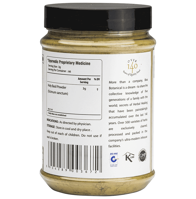Bixa Botanical Tulsi Powder 